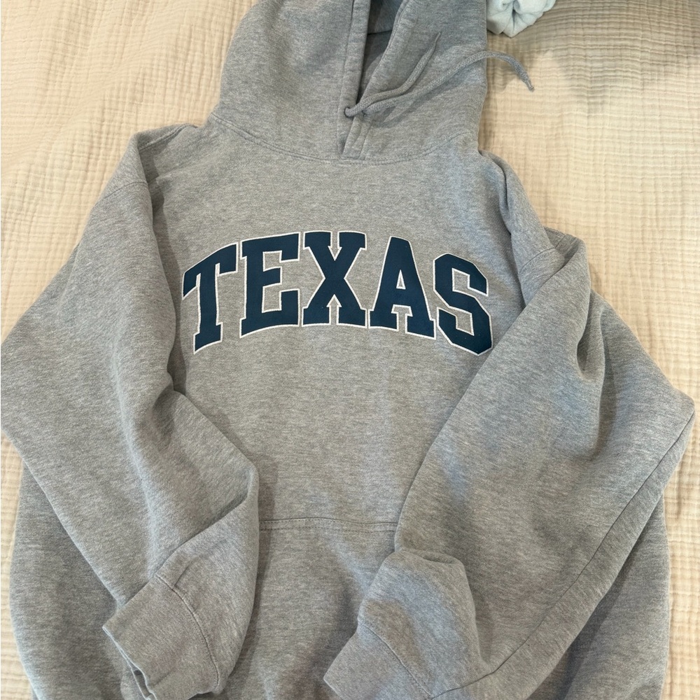 Gray Texas Hoodie